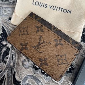 AUTHENTIC LOUIS‎ VUITTON REVERSE CARD HOLDER